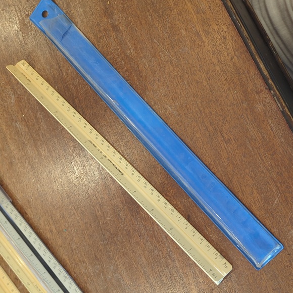 12 Inch Architect/Engineer /Metric Triangular Scale Ruler - Picture 8 of 8